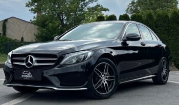 Mercedes-Benz Klasa C 200 7G-TRONIC AMG Line SKÓRA GRZANE FOTELE SERWISOWANY BEZWYPADKOWY GWARANCJA full