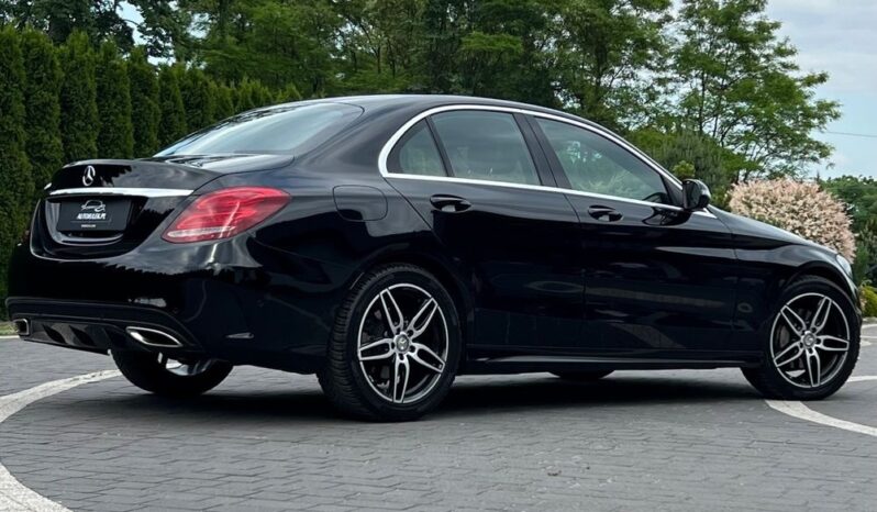 Mercedes-Benz Klasa C 200 7G-TRONIC AMG Line SKÓRA GRZANE FOTELE SERWISOWANY BEZWYPADKOWY GWARANCJA full