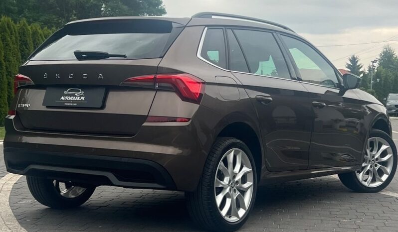 Skoda Kamiq DSG PANORAMA SKÓRA FULL LED EL FOTEL EL KLAPA KEYLESS BLISS GRZANE FOTELE GWARANCJA full