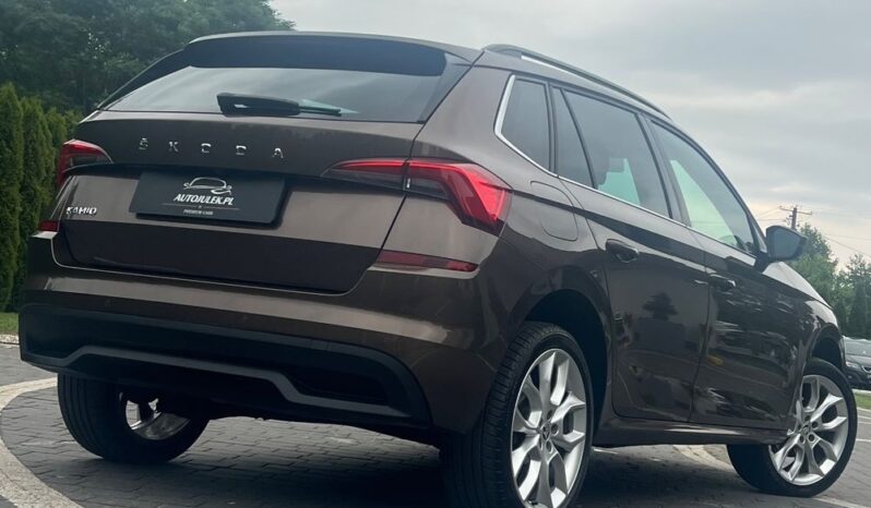 Skoda Kamiq DSG PANORAMA SKÓRA FULL LED EL FOTEL EL KLAPA KEYLESS BLISS GRZANE FOTELE GWARANCJA full