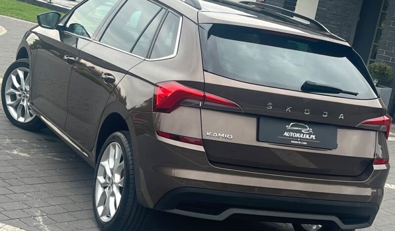 Skoda Kamiq DSG PANORAMA SKÓRA FULL LED EL FOTEL EL KLAPA KEYLESS BLISS GRZANE FOTELE GWARANCJA full