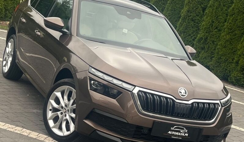 Skoda Kamiq DSG PANORAMA SKÓRA FULL LED EL FOTEL EL KLAPA KEYLESS BLISS GRZANE FOTELE GWARANCJA full