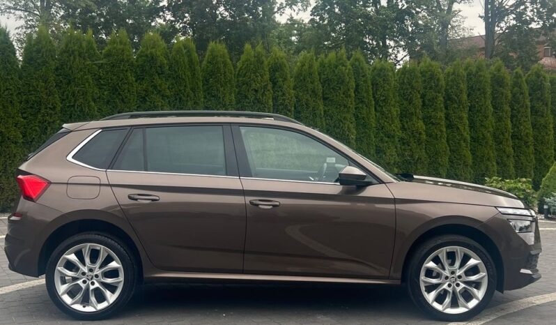 Skoda Kamiq DSG PANORAMA SKÓRA FULL LED EL FOTEL EL KLAPA KEYLESS BLISS GRZANE FOTELE GWARANCJA full