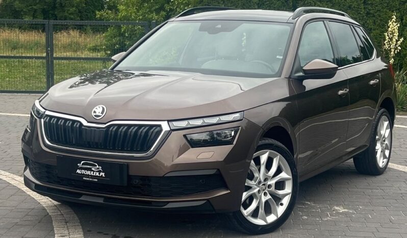 Skoda Kamiq DSG PANORAMA SKÓRA FULL LED EL FOTEL EL KLAPA KEYLESS BLISS GRZANE FOTELE GWARANCJA full