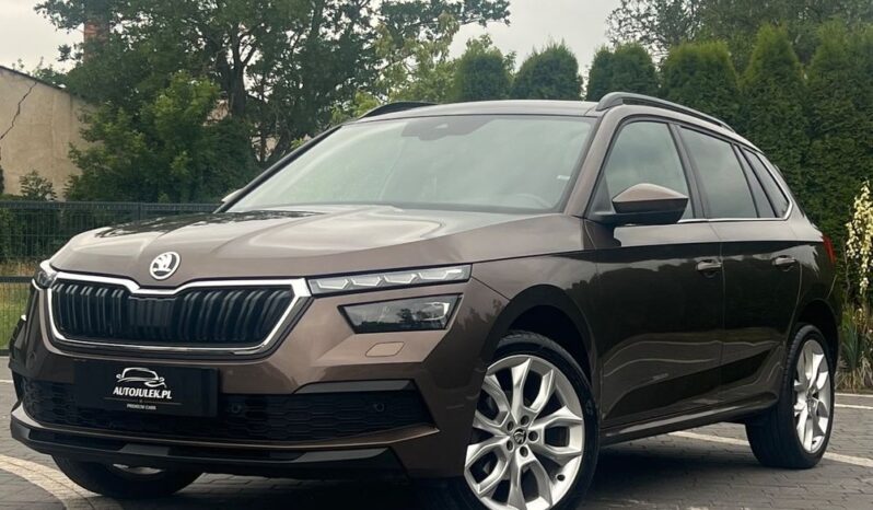 Skoda Kamiq DSG PANORAMA SKÓRA FULL LED EL FOTEL EL KLAPA KEYLESS BLISS GRZANE FOTELE GWARANCJA full