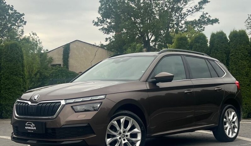 Skoda Kamiq DSG PANORAMA SKÓRA FULL LED EL FOTEL EL KLAPA KEYLESS BLISS GRZANE FOTELE GWARANCJA full