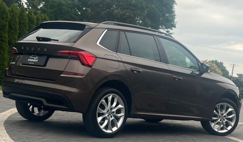 Skoda Kamiq DSG PANORAMA SKÓRA FULL LED EL FOTEL EL KLAPA KEYLESS BLISS GRZANE FOTELE GWARANCJA full