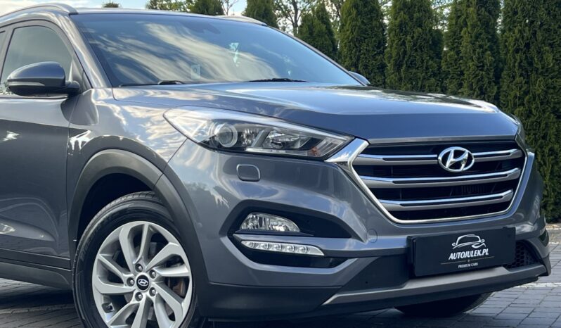 HYUNDAI TUCSON 1.7CRDI 141KM AUTOMAT NAVI KAMERA GRZANE FOTELE SERWISOWANY BEZWYPADKOWY GWARANCJA ZAREJESTROWANY full