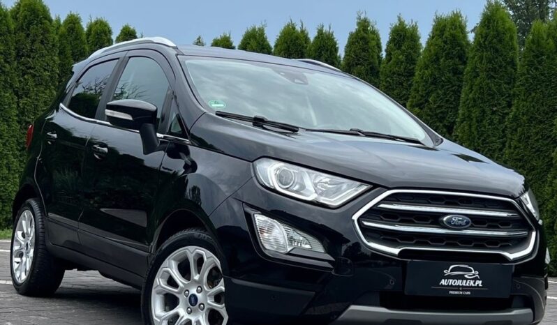Ford EcoSport 1.0 EcoBoost GPF Titanium NAVI KAMERA GRZANE FOTELE BLISS KEYLESS B&O SERWISOWANY BEZWYPADKOWY GWARANCJA full