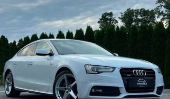 Audi A5 Sportback 2.0 TDI Quattro S tronic S-line Xenon Navi Kamera GrzaneFotele BiałaPerła Serwisowana Bezwypadkowa full