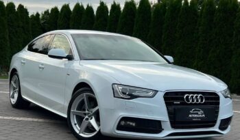 Audi A5 Sportback 2.0 TDI Quattro S tronic S-line Xenon Navi Kamera GrzaneFotele BiałaPerła Serwisowana Bezwypadkowa full
