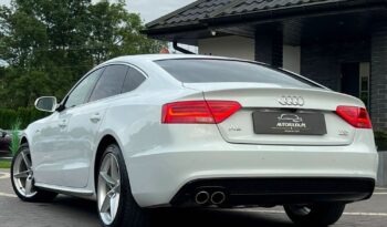 Audi A5 Sportback 2.0 TDI Quattro S tronic S-line Xenon Navi Kamera GrzaneFotele BiałaPerła Serwisowana Bezwypadkowa full