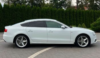 Audi A5 Sportback 2.0 TDI Quattro S tronic S-line Xenon Navi Kamera GrzaneFotele BiałaPerła Serwisowana Bezwypadkowa full