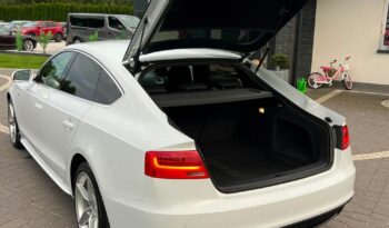 Audi A5 Sportback 2.0 TDI Quattro S tronic S-line Xenon Navi Kamera GrzaneFotele BiałaPerła Serwisowana Bezwypadkowa full