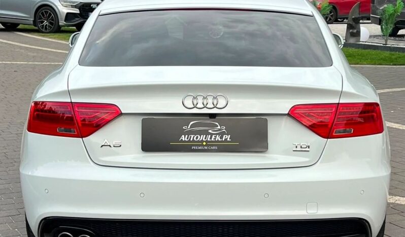 Audi A5 Sportback 2.0 TDI Quattro S tronic S-line Xenon Navi Kamera GrzaneFotele BiałaPerła Serwisowana Bezwypadkowa full