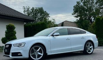 Audi A5 Sportback 2.0 TDI Quattro S tronic S-line Xenon Navi Kamera GrzaneFotele BiałaPerła Serwisowana Bezwypadkowa full