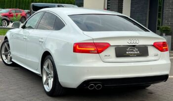 Audi A5 Sportback 2.0 TDI Quattro S tronic S-line Xenon Navi Kamera GrzaneFotele BiałaPerła Serwisowana Bezwypadkowa full