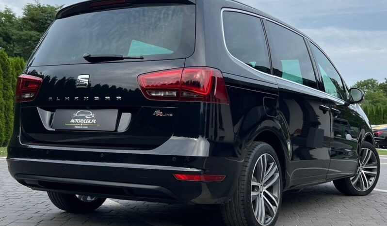 Seat Alhambra 2.0 TDI FR-Line DSG Panorama El Drzwi Alkantara Navi Kamera Blis Keyless Webasto Gwarancja full