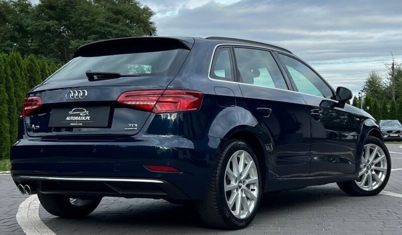 Audi A3 Sportback 2.0 TDI 184KM Quattro S tronic VIRTUAL COCPIT MATRIX NAVI KAMERA SERWISOWANA BEZWYPADKOWA GWARANCJA full
