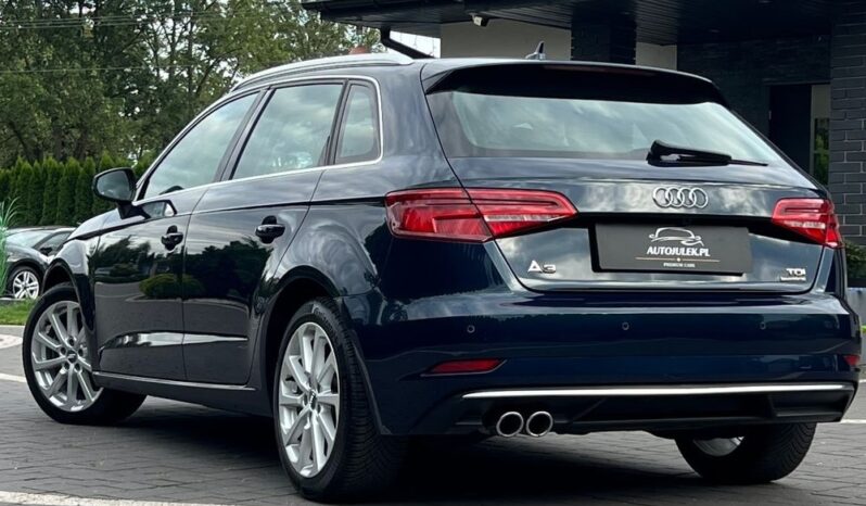 Audi A3 Sportback 2.0 TDI 184KM Quattro S tronic VIRTUAL COCPIT MATRIX NAVI KAMERA SERWISOWANA BEZWYPADKOWA GWARANCJA full