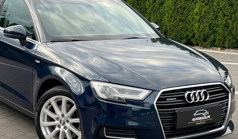 Audi A3 Sportback 2.0 TDI 184KM Quattro S tronic VIRTUAL COCPIT MATRIX NAVI KAMERA SERWISOWANA BEZWYPADKOWA GWARANCJA full