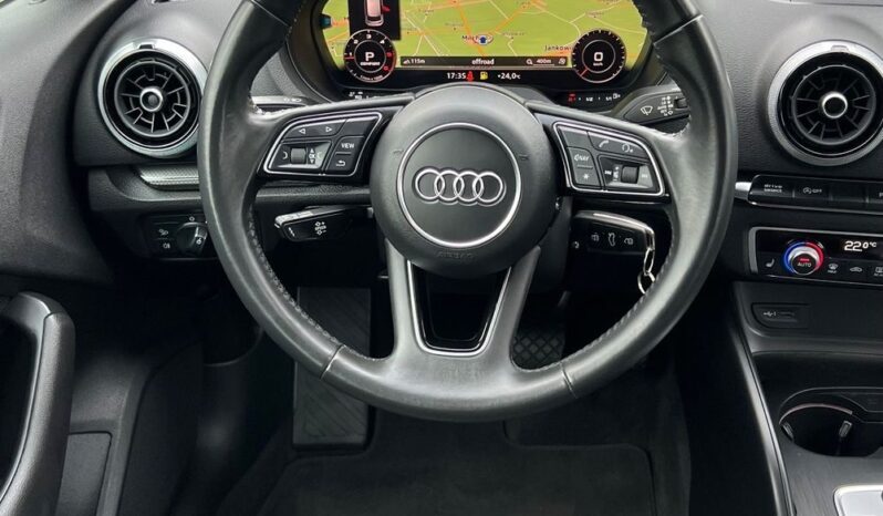 Audi A3 Sportback 2.0 TDI 184KM Quattro S tronic VIRTUAL COCPIT MATRIX NAVI KAMERA SERWISOWANA BEZWYPADKOWA GWARANCJA full