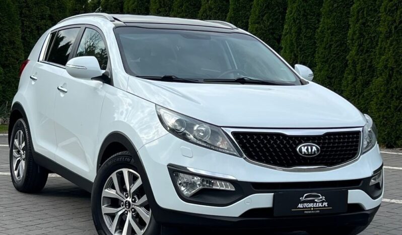 Kia Sportage 1.7 CRDI PANORAMA XENON SKÓRA NAVI KAMERA GRZANE FOTELE I KIEROWNICA BEZWYPADKOWA SERWISOWANA GWARANCJA full