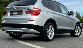 BMW X3 xDrive20d SKÓRA GRZANE FOTELE KLIMATRONIK 2xPDC SSRWISOWANA BEZWYPADKOWA GWARANCJA full