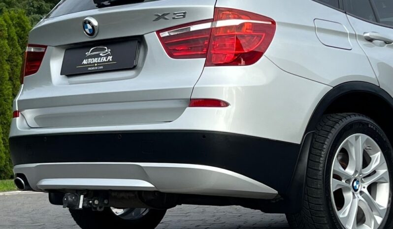 BMW X3 xDrive20d SKÓRA GRZANE FOTELE KLIMATRONIK 2xPDC SSRWISOWANA BEZWYPADKOWA GWARANCJA full