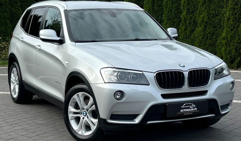 BMW X3 xDrive20d SKÓRA GRZANE FOTELE KLIMATRONIK 2xPDC SSRWISOWANA BEZWYPADKOWA GWARANCJA full