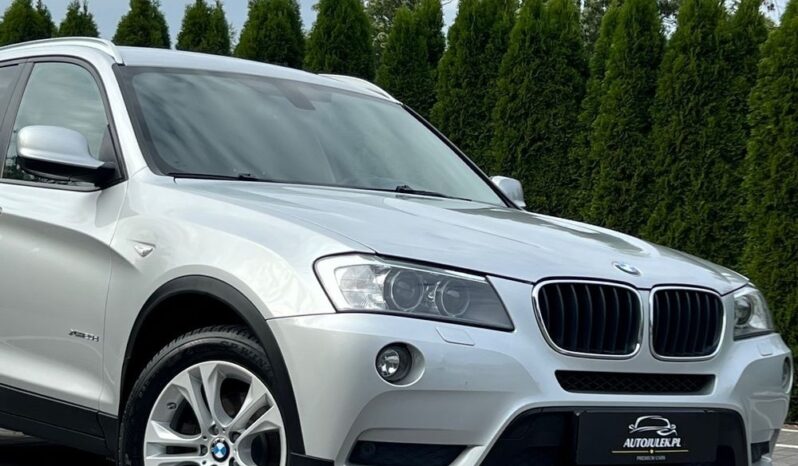 BMW X3 xDrive20d SKÓRA GRZANE FOTELE KLIMATRONIK 2xPDC SSRWISOWANA BEZWYPADKOWA GWARANCJA full