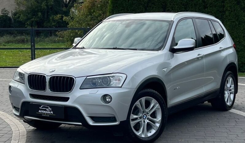 BMW X3 xDrive20d SKÓRA GRZANE FOTELE KLIMATRONIK 2xPDC SSRWISOWANA BEZWYPADKOWA GWARANCJA full