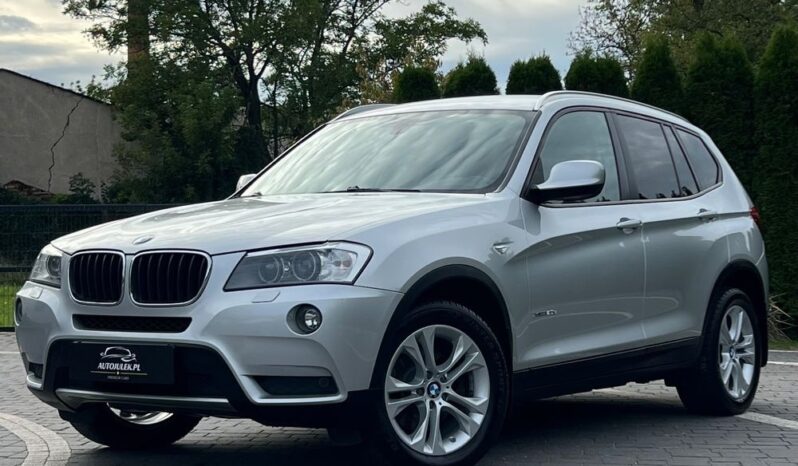 BMW X3 xDrive20d SKÓRA GRZANE FOTELE KLIMATRONIK 2xPDC SSRWISOWANA BEZWYPADKOWA GWARANCJA full