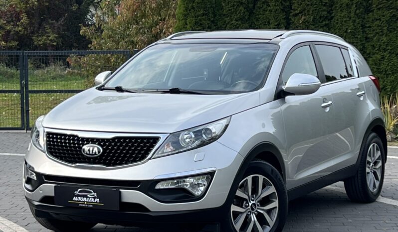 Kia Sportage 1.7 CRDI PANORAMA XENON SKÓRA NAVI KAMERA GRZANE FOTELE I KIEROWNICA BEZWYPADKOWA SERWISOWANA GWARANCJA full