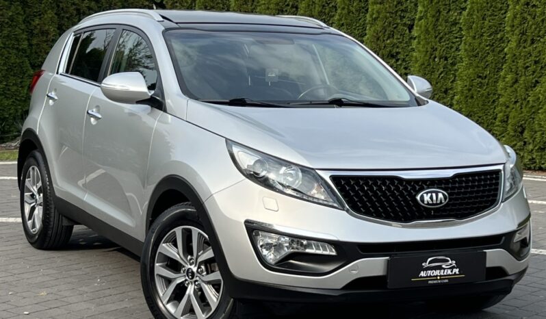 Kia Sportage 1.7 CRDI PANORAMA XENON SKÓRA NAVI KAMERA GRZANE FOTELE I KIEROWNICA BEZWYPADKOWA SERWISOWANA GWARANCJA full