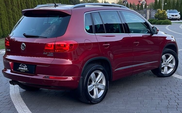 Volkswagen Tiguan 2.0 TDI 4Mot R-Style DSG Panorama Bixenon Skóra Grzane Fotele Serwisowany Bezwypadkowy Gwarancja full