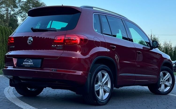 Volkswagen Tiguan 2.0 TDI 4Mot R-Style DSG Panorama Bixenon Skóra Grzane Fotele Serwisowany Bezwypadkowy Gwarancja full