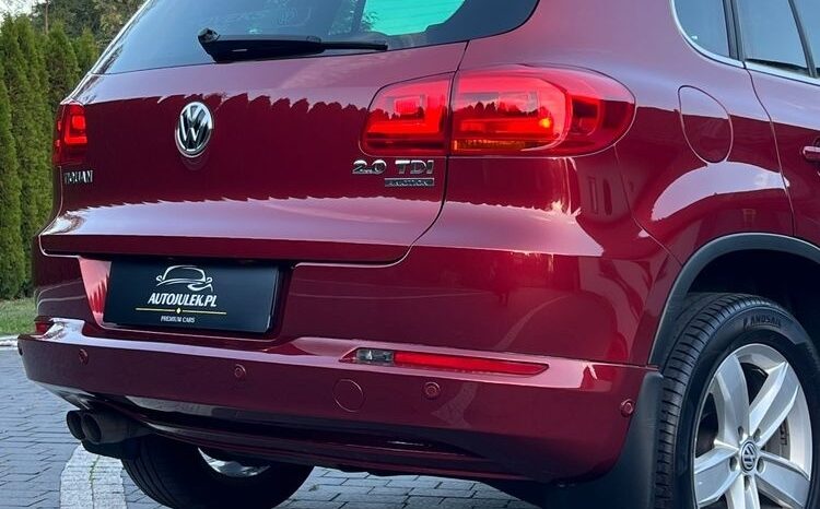Volkswagen Tiguan 2.0 TDI 4Mot R-Style DSG Panorama Bixenon Skóra Grzane Fotele Serwisowany Bezwypadkowy Gwarancja full