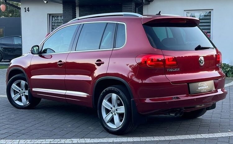 Volkswagen Tiguan 2.0 TDI 4Mot R-Style DSG Panorama Bixenon Skóra Grzane Fotele Serwisowany Bezwypadkowy Gwarancja full