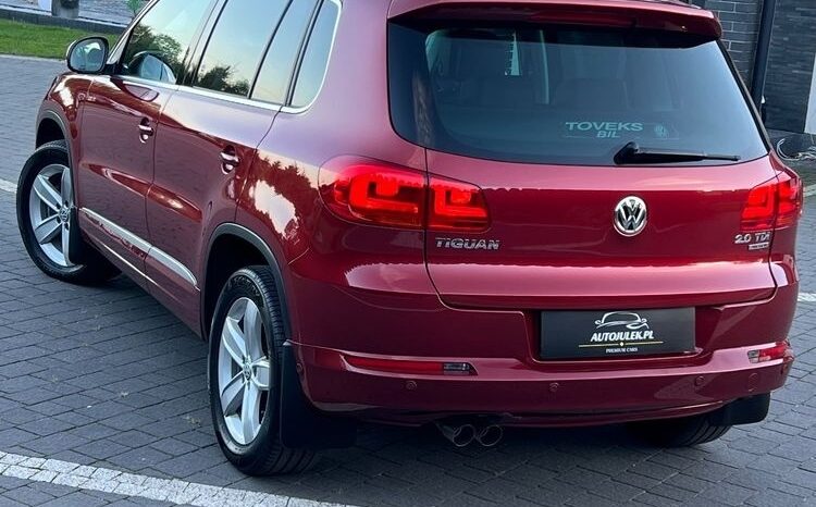 Volkswagen Tiguan 2.0 TDI 4Mot R-Style DSG Panorama Bixenon Skóra Grzane Fotele Serwisowany Bezwypadkowy Gwarancja full