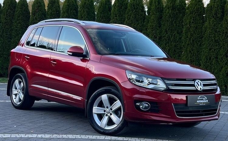 Volkswagen Tiguan 2.0 TDI 4Mot R-Style DSG Panorama Bixenon Skóra Grzane Fotele Serwisowany Bezwypadkowy Gwarancja full