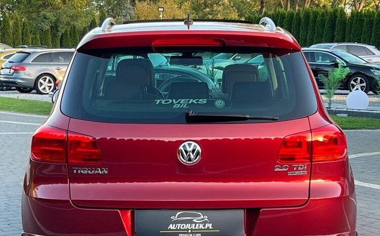 Volkswagen Tiguan 2.0 TDI 4Mot R-Style DSG Panorama Bixenon Skóra Grzane Fotele Serwisowany Bezwypadkowy Gwarancja full