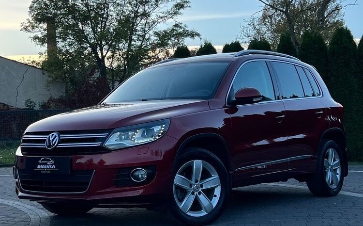 Volkswagen Tiguan 2.0 TDI 4Mot R-Style DSG Panorama Bixenon Skóra Grzane Fotele Serwisowany Bezwypadkowy Gwarancja full