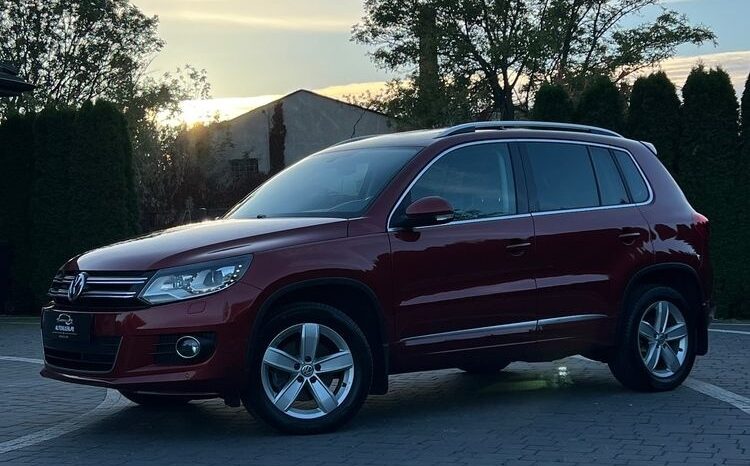 Volkswagen Tiguan 2.0 TDI 4Mot R-Style DSG Panorama Bixenon Skóra Grzane Fotele Serwisowany Bezwypadkowy Gwarancja full