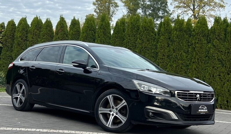 Peugeot 508 2.0HDi 180KM GT PANORAMA PÓŁSKÓRA FULL LED NAVI KAMERA SERWISOWANY GWARANCJA full