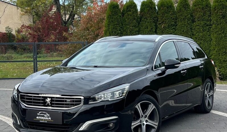 Peugeot 508 2.0HDi 180KM GT PANORAMA PÓŁSKÓRA FULL LED NAVI KAMERA SERWISOWANY GWARANCJA full