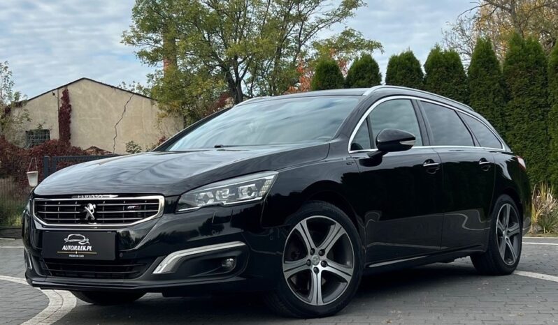 Peugeot 508 2.0HDi 180KM GT PANORAMA PÓŁSKÓRA FULL LED NAVI KAMERA SERWISOWANY GWARANCJA full