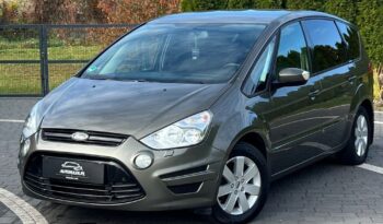 Ford S-Max 2.0 145KM Benzyna Lift Klimatronik Grzane Fotele Tempomat 7-osobowy Gwarancja full